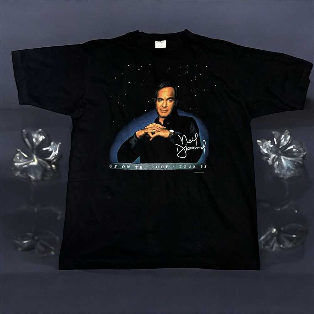 1 VTG Neil Diamond Tour 1993 Up On The Roof Singl… - image 1