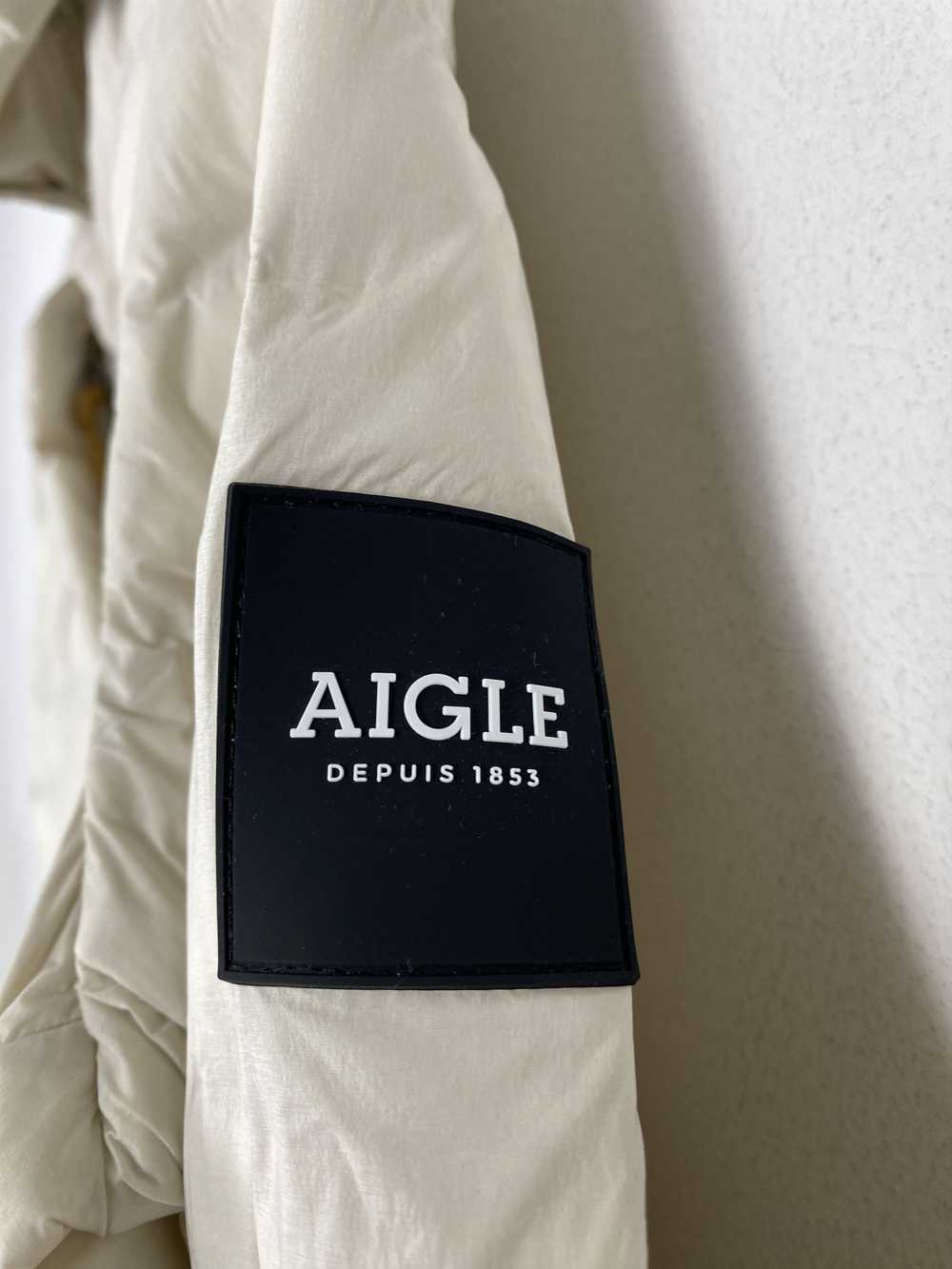 Aigle × Vintage Vintage Aigle Puffer Hoodie Zip U… - image 5