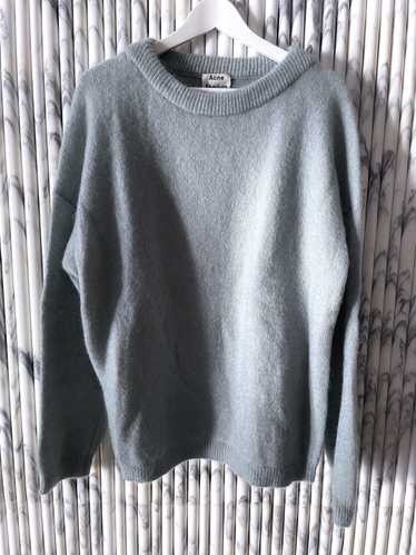 Acne Studios TIFFANY BLUE MOHAIR SLOUCHY SWEATER