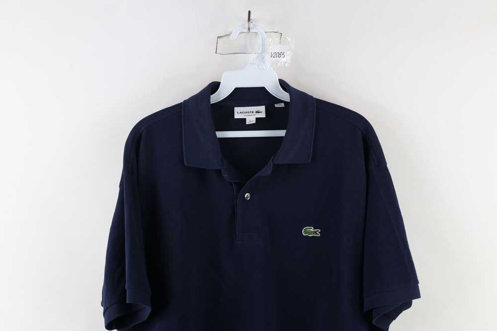 Lacoste × Vintage Lacoste Fit Croc Logo Pique Cot… - image 2