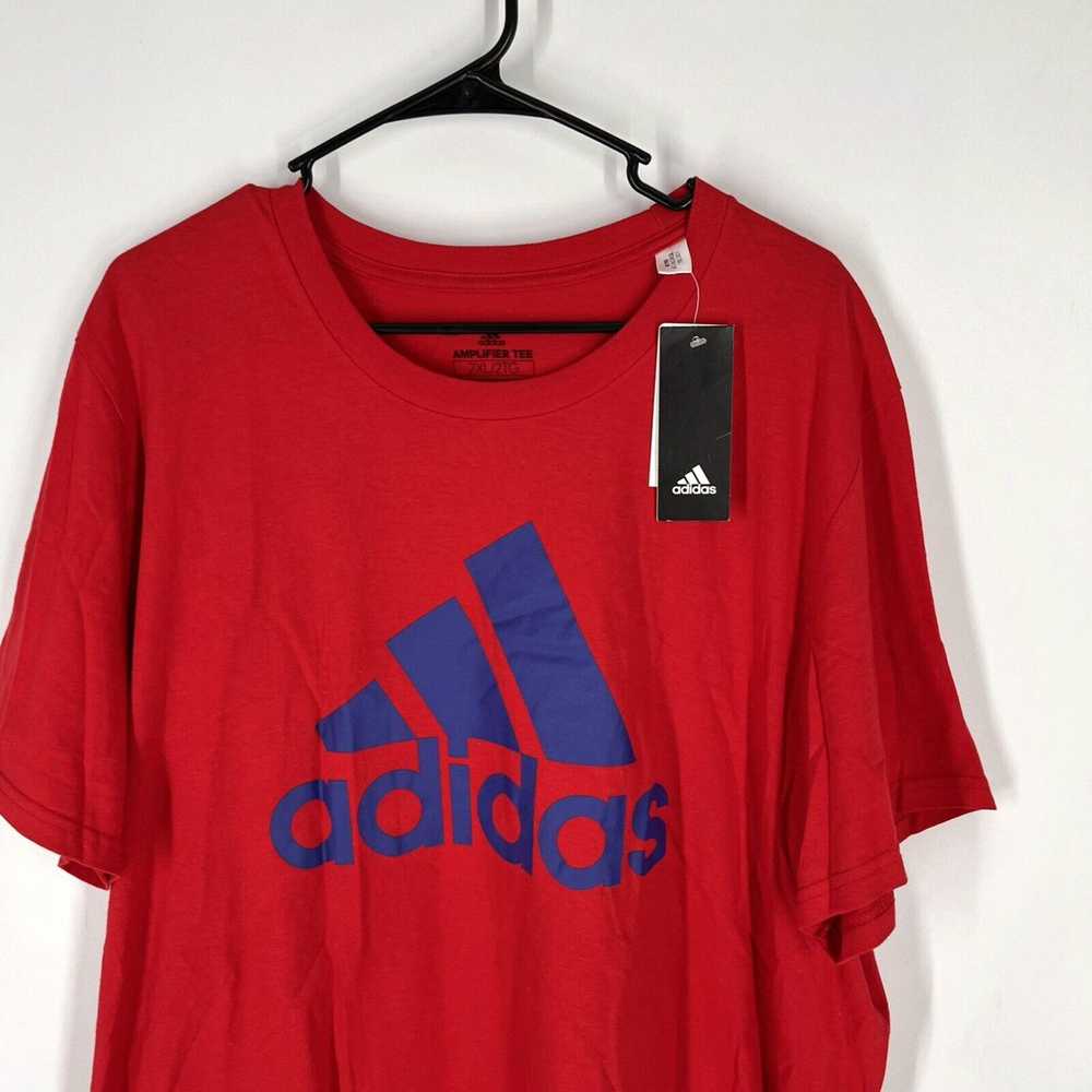 Adidas Adidas Mens Red Amplifier Logo T Shirt Siz… - image 2