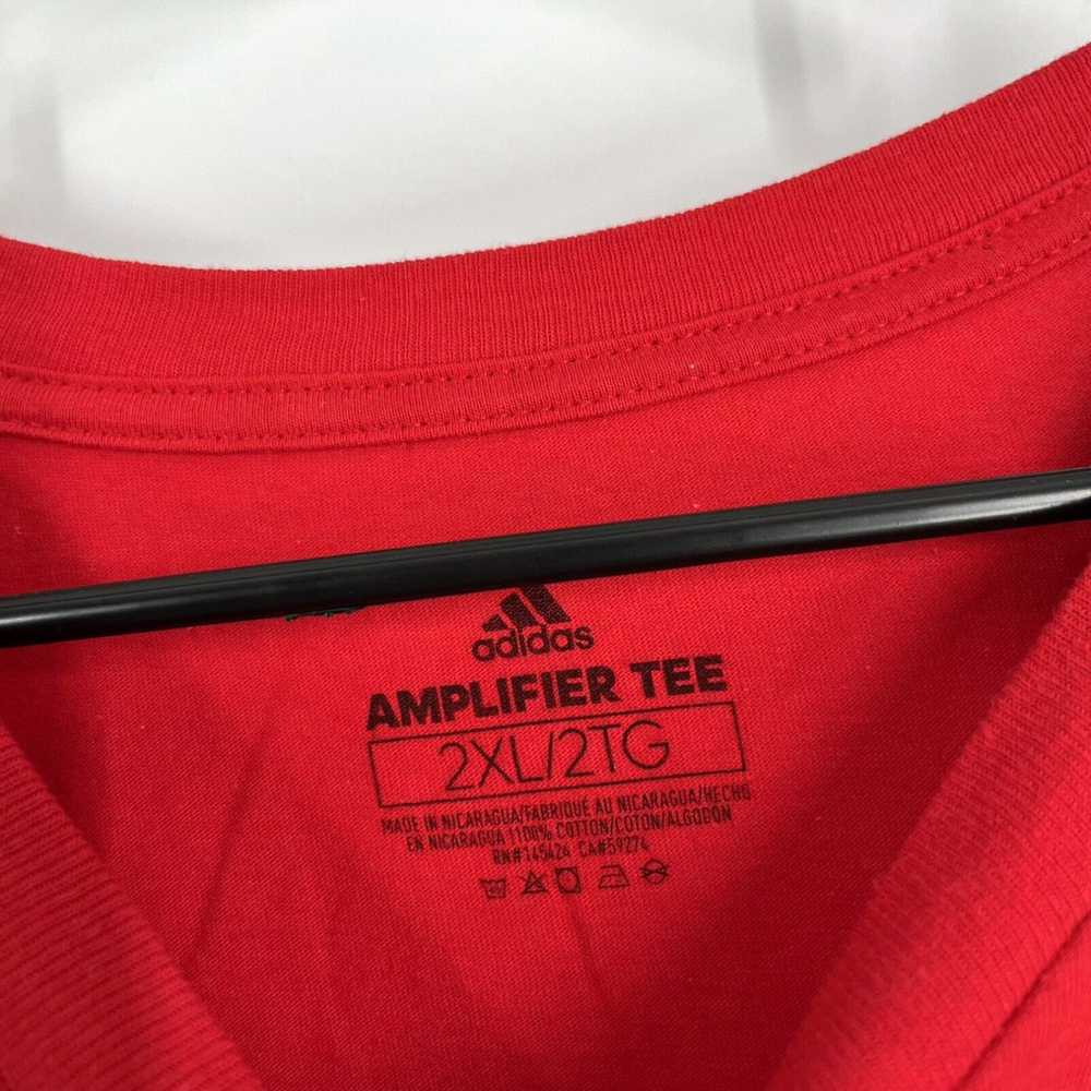 Adidas Adidas Mens Red Amplifier Logo T Shirt Siz… - image 3