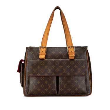 Brown Louis Vuitton Monogram Multipli-Cite Tote B… - image 1