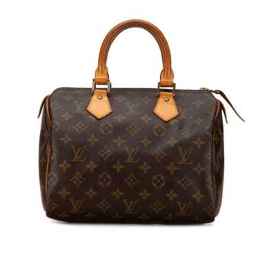 Brown Louis Vuitton Monogram Speedy 25 Boston Bag - image 1