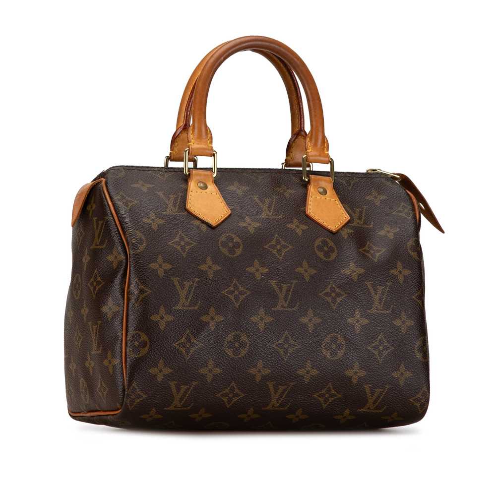 Brown Louis Vuitton Monogram Speedy 25 Boston Bag - image 2