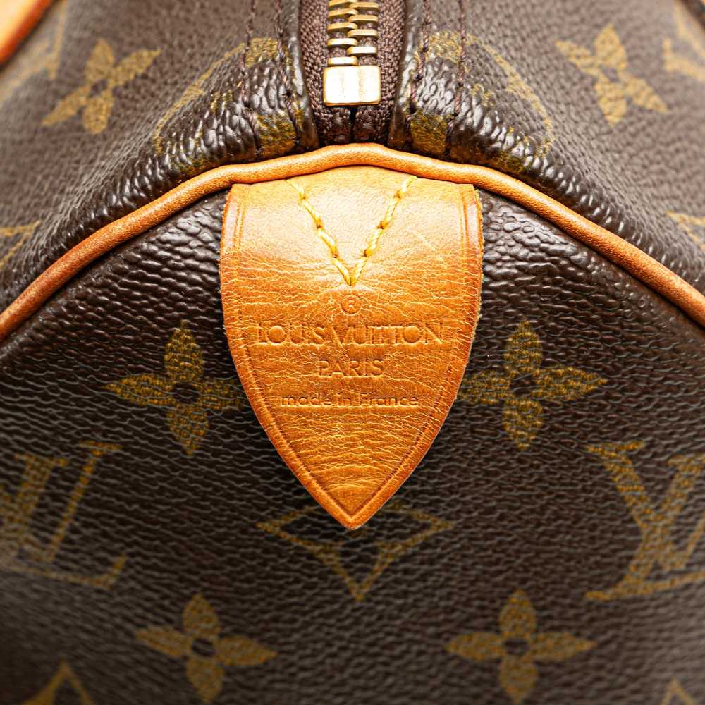 Brown Louis Vuitton Monogram Speedy 25 Boston Bag - image 6