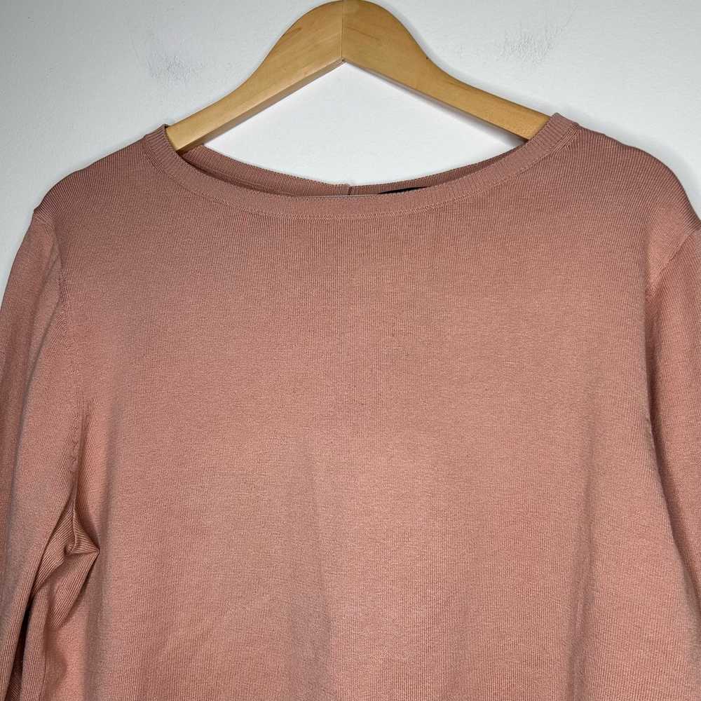 Ann Taylor Silk Round Neck Sweater Womens XL Blus… - image 3