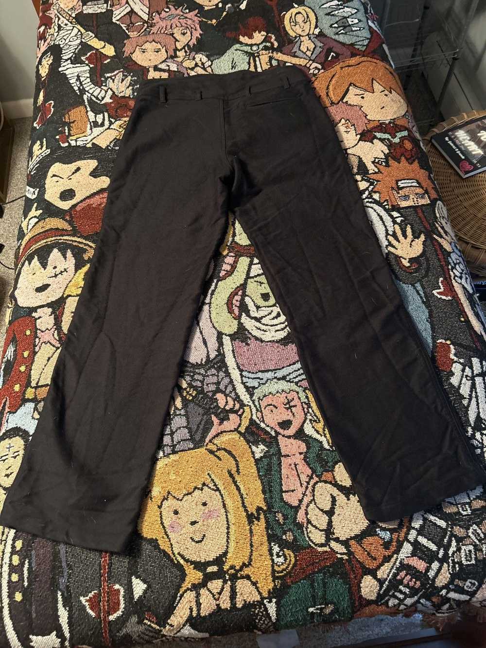 GR10K Black Block Raised Trousers - image 2