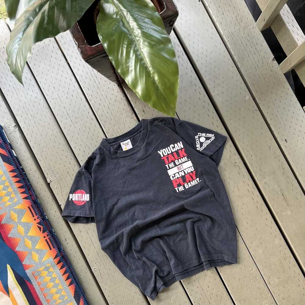 NBA × Vintage Vintage Portland Trail Blazers tee - image 2