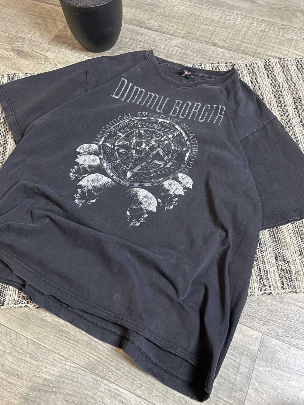 Band Tees × Slipknot × Vintage DIMMU BORGIR Faded… - image 3