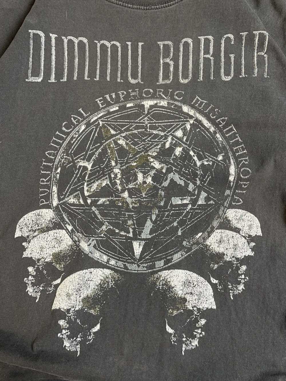 Band Tees × Slipknot × Vintage DIMMU BORGIR Faded… - image 7