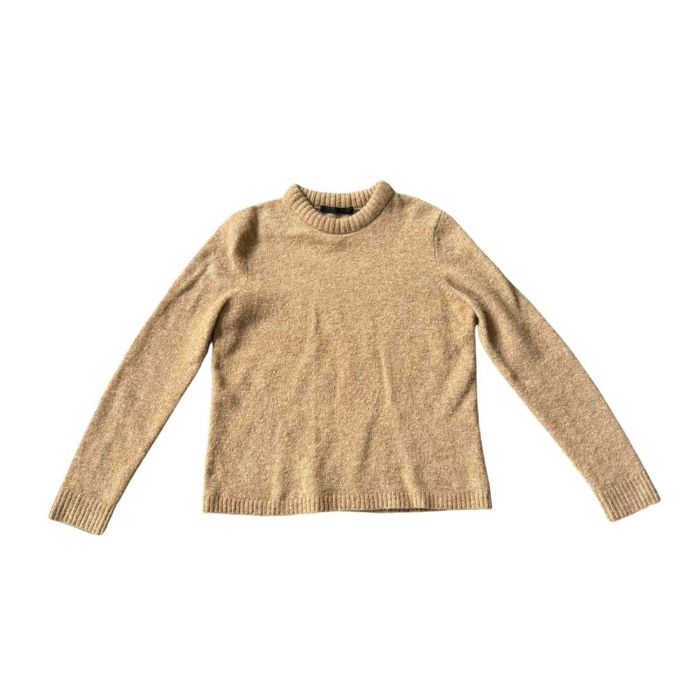 Other Jenni Kayne Puffy Crewneck Sweater Camel Ta… - image 3