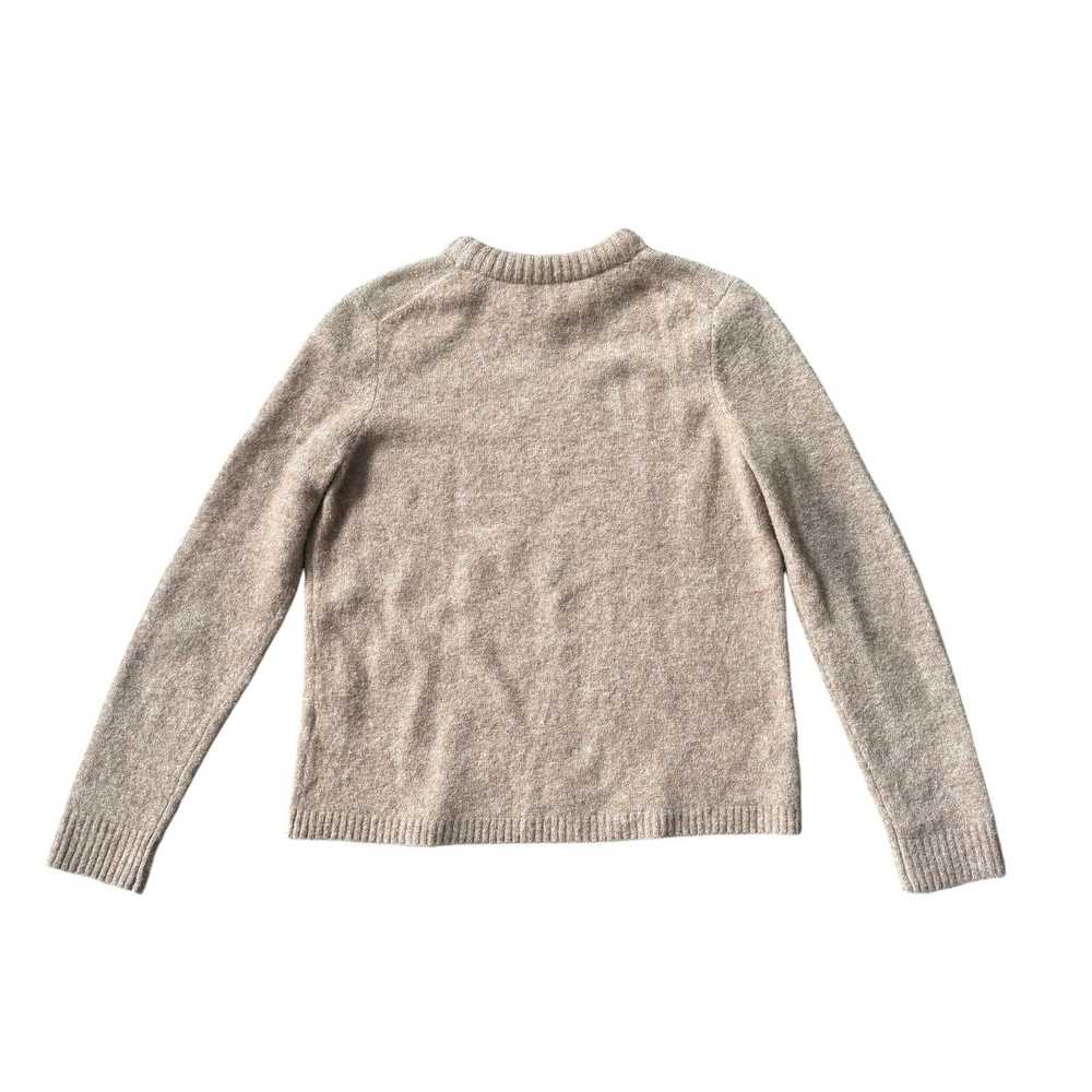 Other Jenni Kayne Puffy Crewneck Sweater Camel Ta… - image 4