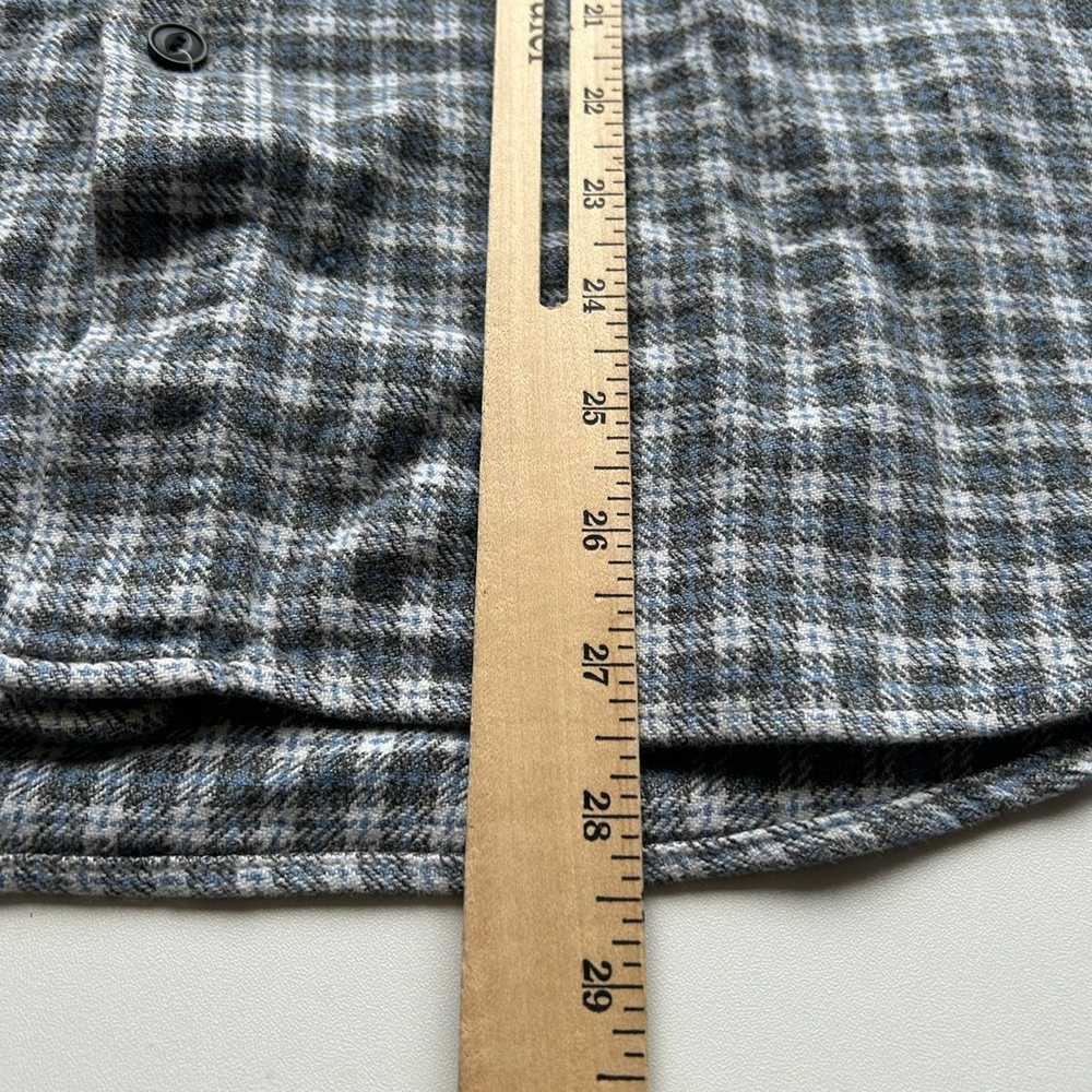 Vintage 1990s Guess Jeans Plaid Checkered Button … - image 9