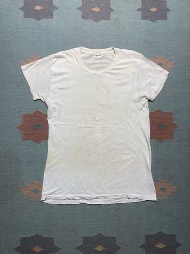 Jockey × Made In Usa × Vintage 60s blank white t s