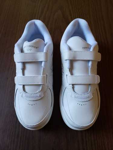 Size 7.5 - New Balance 577 Hook and Loop White - image 1