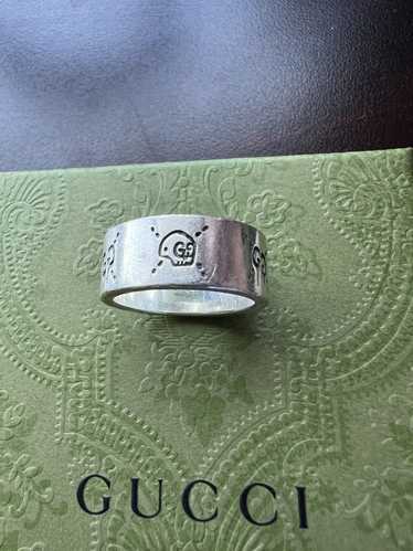 Gucci Silver Ghost Ring (Men's Size 10.5)