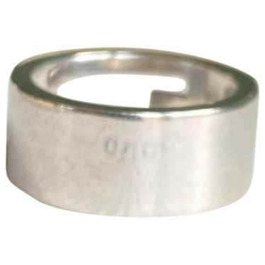 Gucci Gg Running silver ring