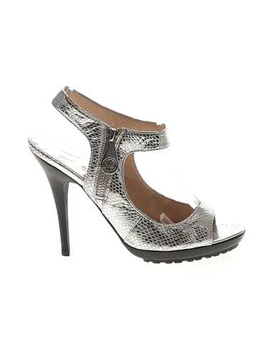 MICHAEL Michael Kors Women Silver Heels 7.5