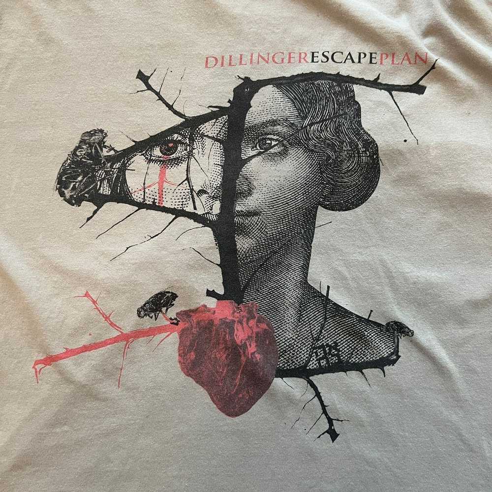 Band Tees The Dillinger Escape Plan Ire Works Sic… - image 3