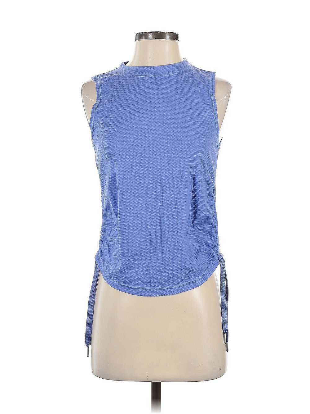 Calvin Klein Performance Women Blue Sleeveless T-… - image 1