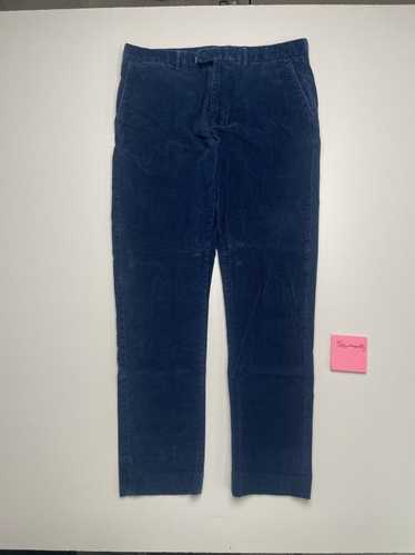 J.Crew J.Crew Navy Corduroy Pants Slim 33x32