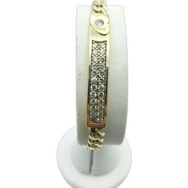 18K Cubic Zirconia Bracelet