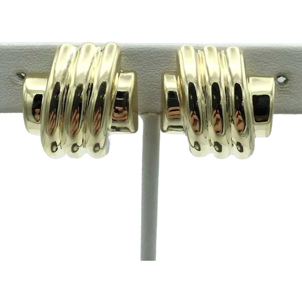 14K Convertible Fashion Earrings - image 1