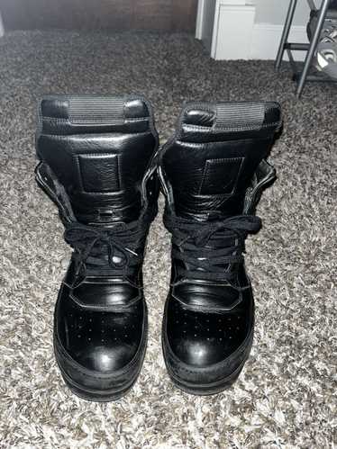 Rick Owens aw13 rick owen’s triple black geobasket