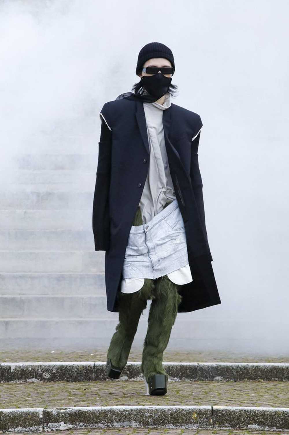 Rick Owens Gethsemane Cashmere Arm Warmers - image 10