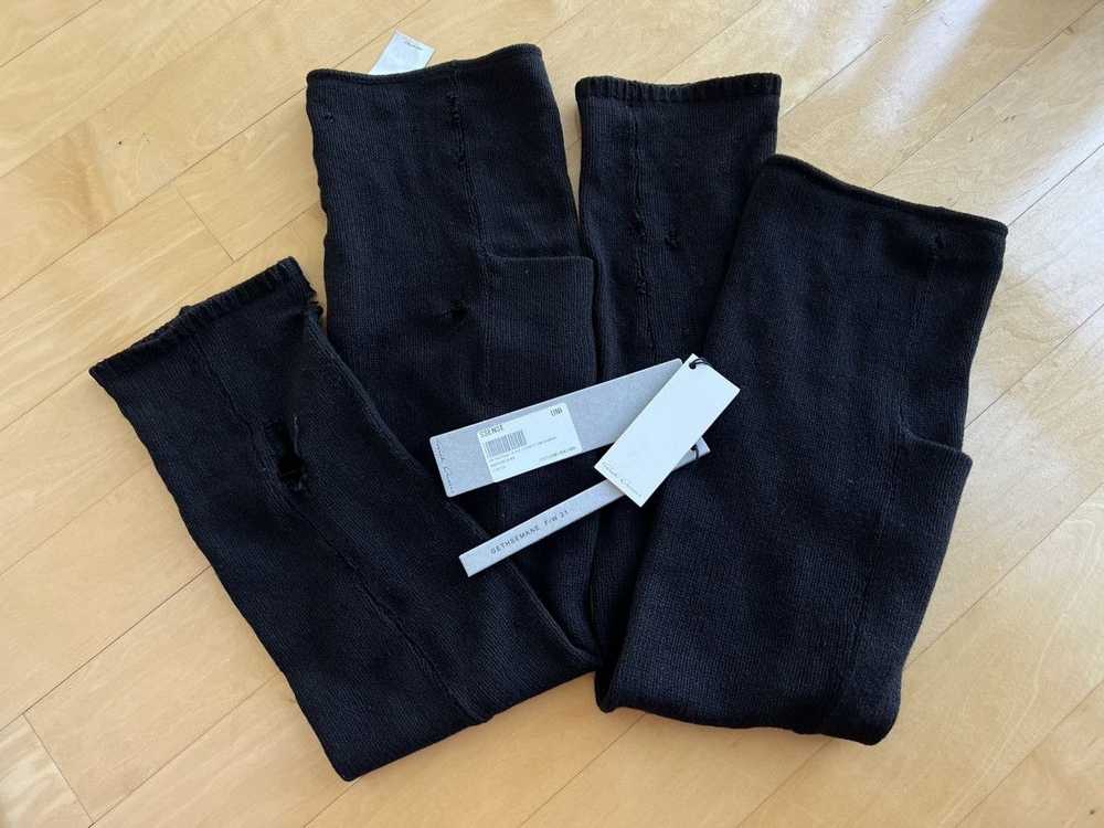 Rick Owens Gethsemane Cashmere Arm Warmers - image 1