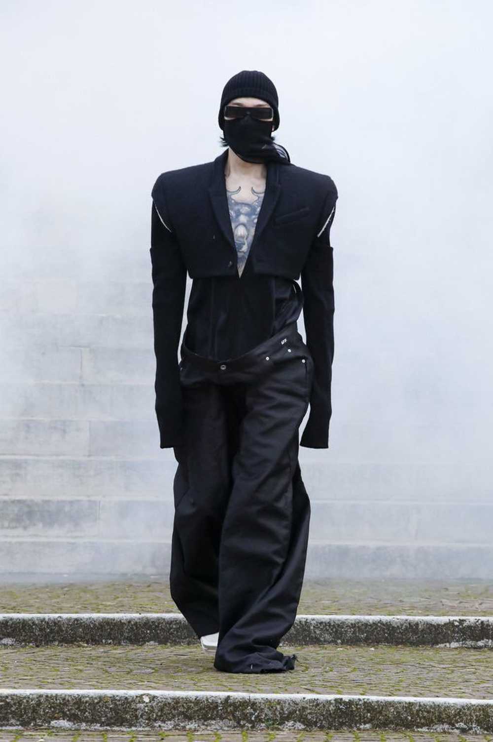 Rick Owens Gethsemane Cashmere Arm Warmers - image 9