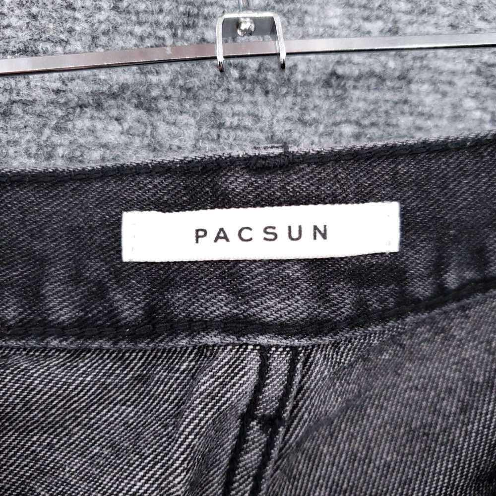 Pacsun High Waisted Ultra Slim Fit Dark Black Den… - image 3