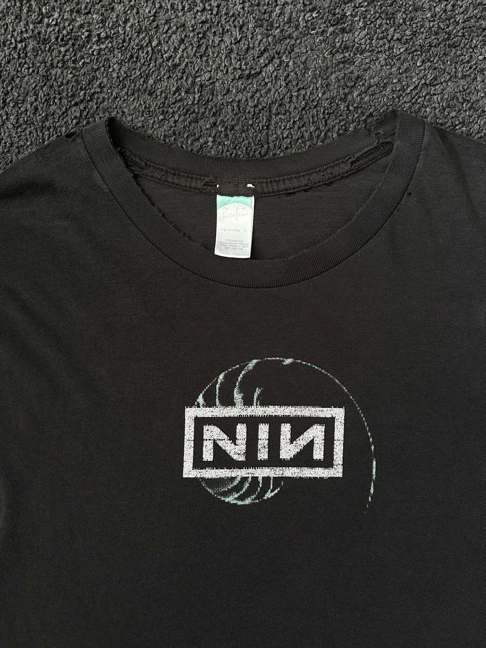 Vintage Vintage Trashed Nine Inch Nails Tee - image 3