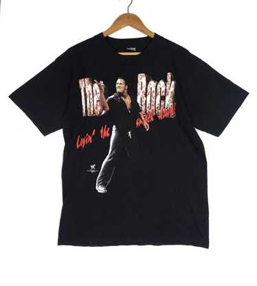 Vintage × Wwf 1999 The Rock WWF Vintage Shirt WWE