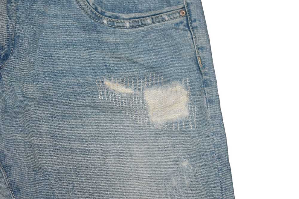 Distressed Denim × Zara *OG* Zara Premium Distres… - image 3