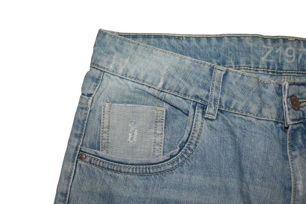 Distressed Denim × Zara *OG* Zara Premium Distres… - image 5