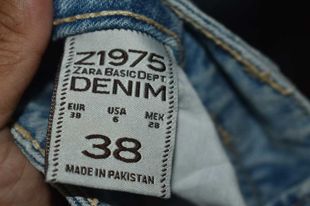 Distressed Denim × Zara *OG* Zara Premium Distres… - image 9