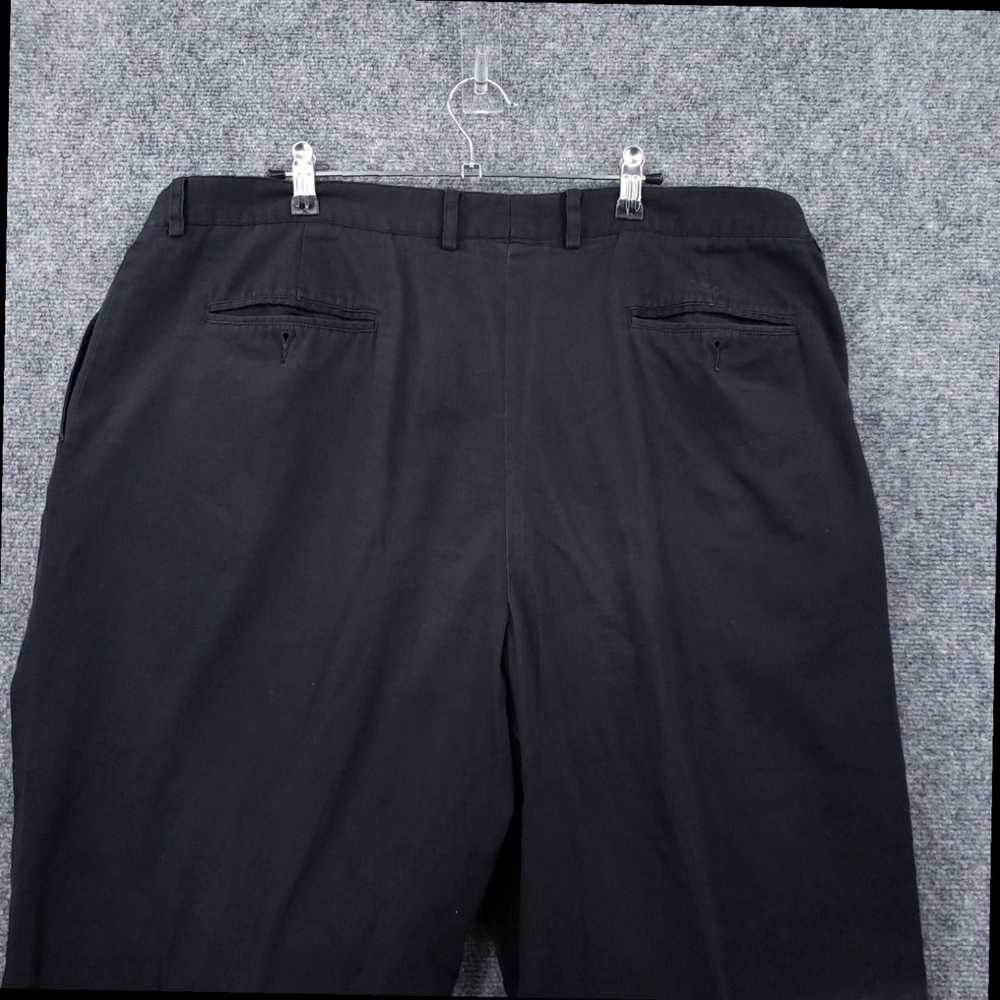 Vintage Mid Rise Straight Leg Pleated Chino Pants… - image 6