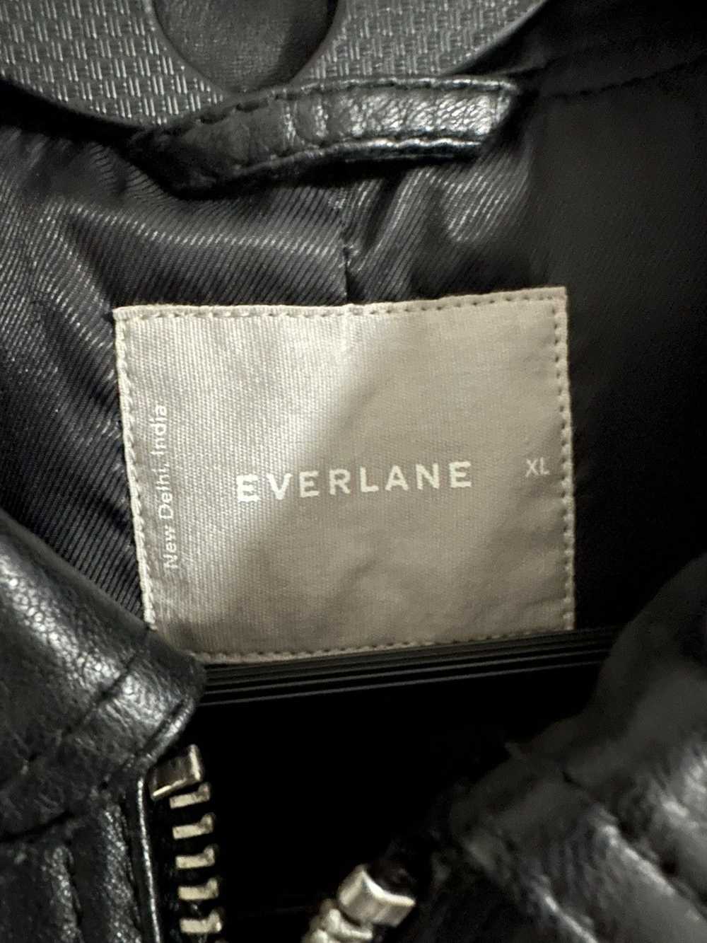 Everlane Leather Bomber Jacket - image 2