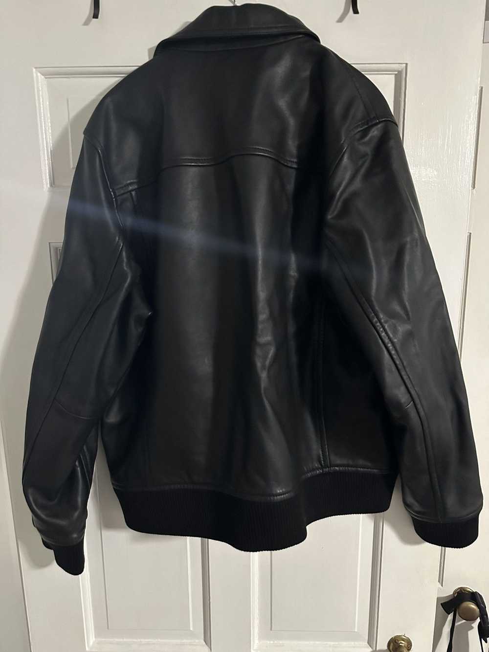 Everlane Leather Bomber Jacket - image 5