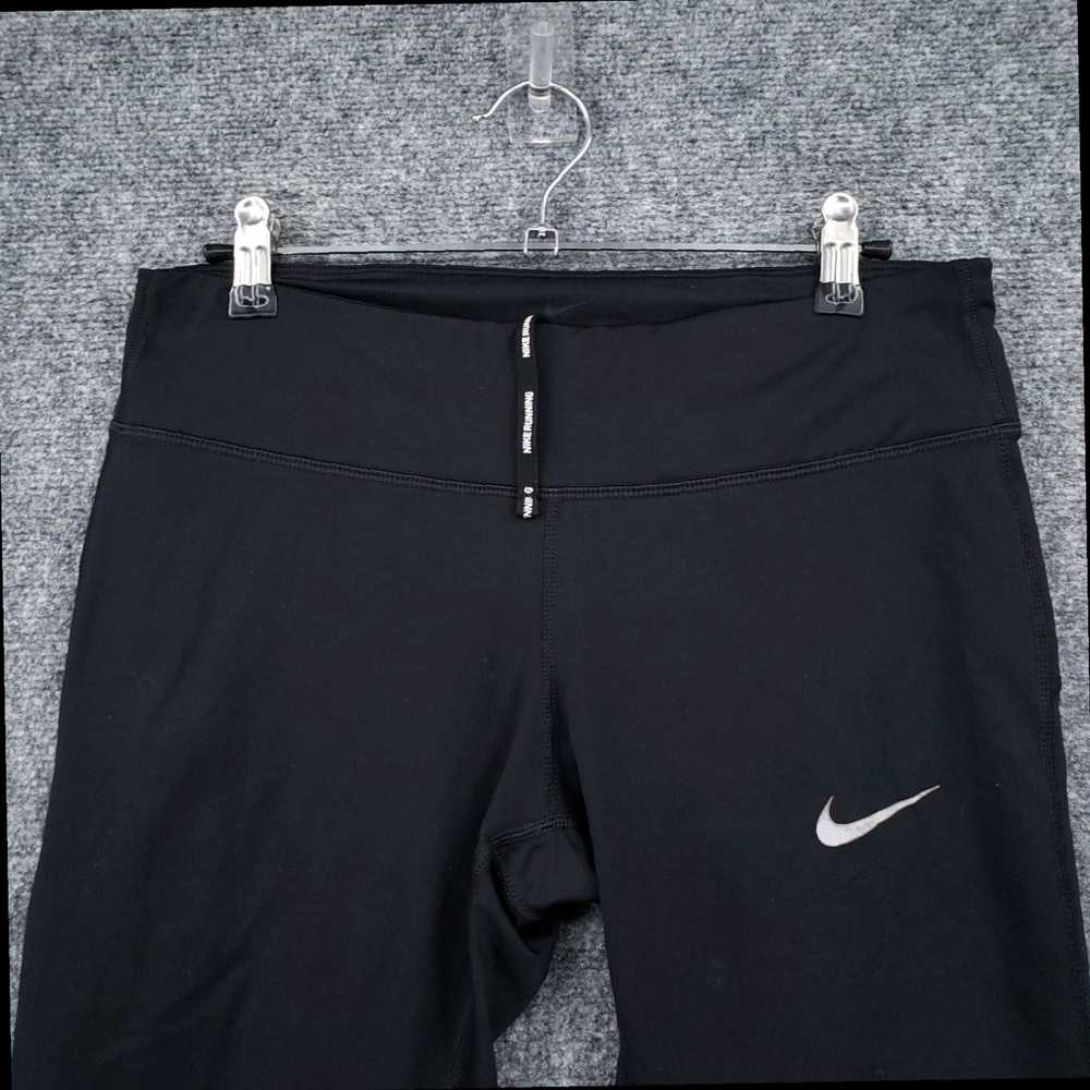 Nike Womens Black Mesh Crop Leggings for Active G… - image 3