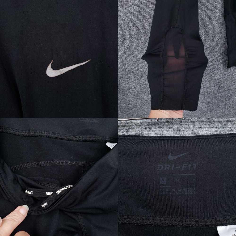 Nike Womens Black Mesh Crop Leggings for Active G… - image 8