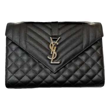 Saint Laurent Envelope leather handbag