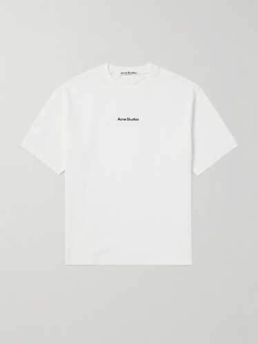 Acne Studios Acne Studios Exford Logo Flocked T-Sh