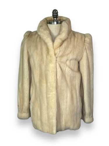 1990s Furs by Truesdell White Coat