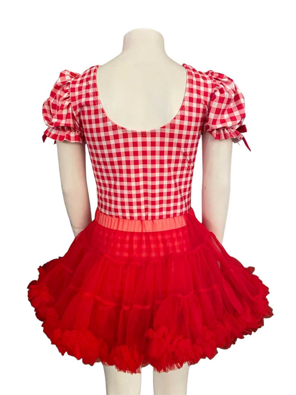 Dance costume - COUNTRYSIDE PUFF SLEEVE BIKETARD … - image 3