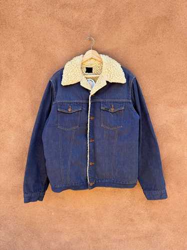 1960's Sears Roebucks Sherpa Denim Trucker Jacket