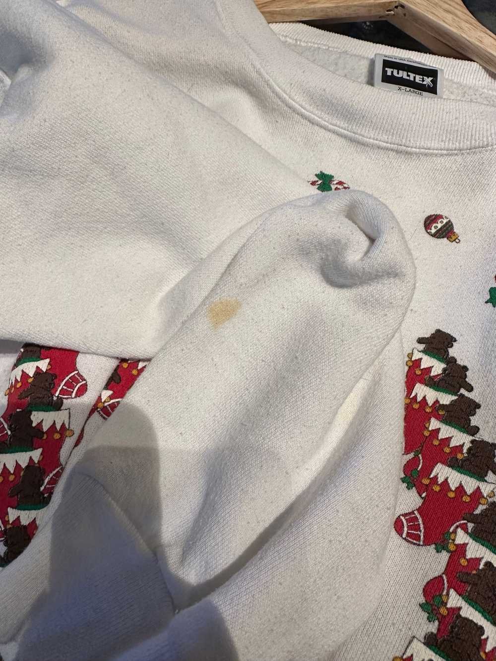 Teddy Bear Joy Holiday Sweatshirt - image 4