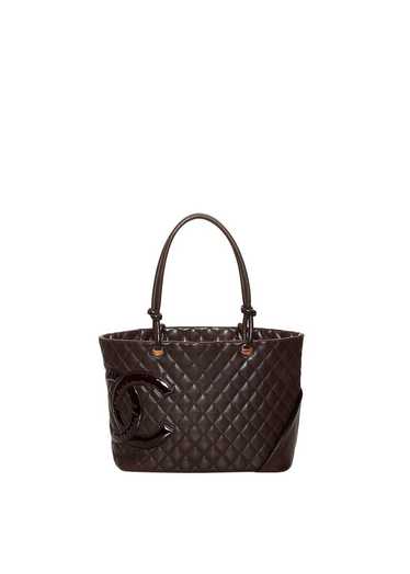 Product Details Vintage Black Cambon Ligne Tote Ba